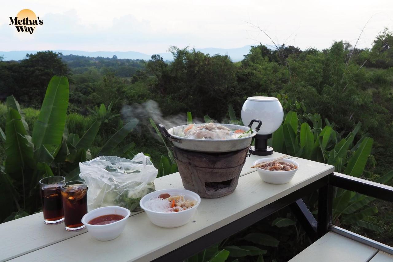 นรดีฮิวล์ รีสอร์ต เขาแผงม้า วังน้ำเขียว Hotel Ban Sap Bon  Buitenkant foto